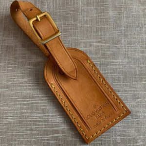 Vintage Louis Vuitton Luggage Tag